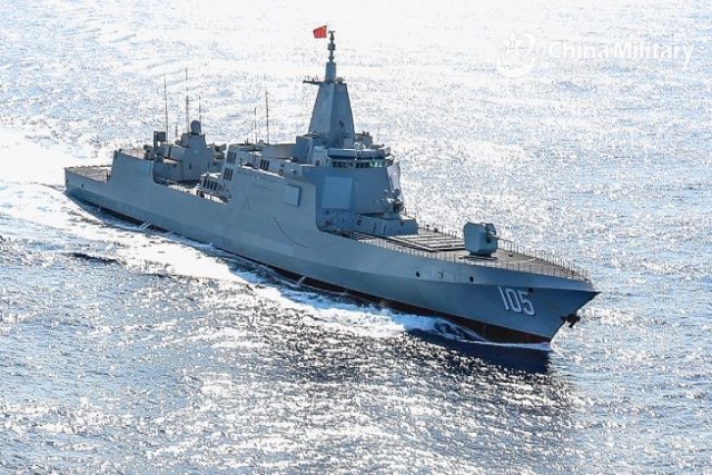 Chinese PLA Navy's Eighth Type 055 Large Destroyer Completes Multi-Mission Examination