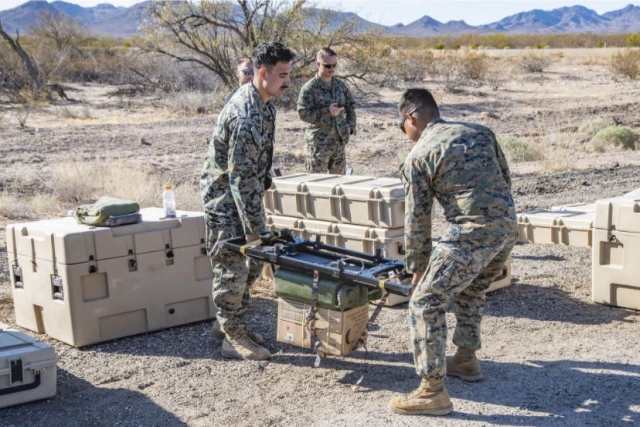 U.S. Marines' Resupply Drone Undergoes Field Assessment