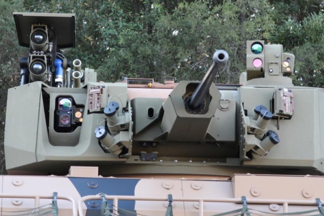 Navantia Conducts First Live Fire Test of TIZONA 30mm Unmanned Turret