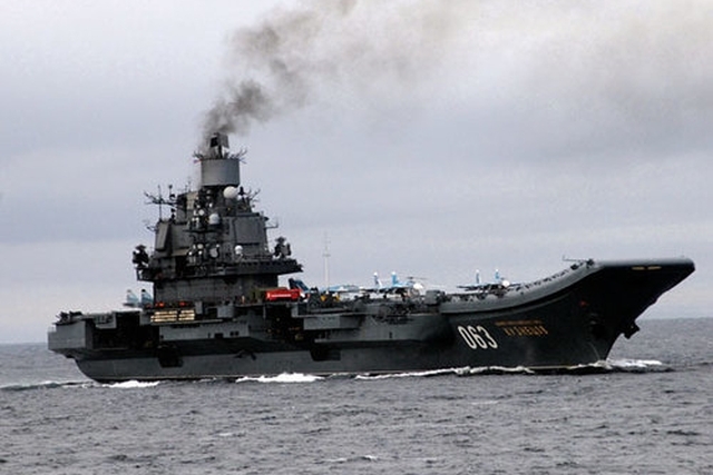 Engine Upgrade to Make Russian aircraft carrier Admiral Kuznetsov “Smoke-free” 