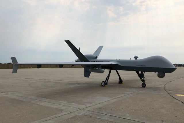 MQ-9 Drone Integrated With Air Force Research Lab’s AI-capable Agile Condor Pod