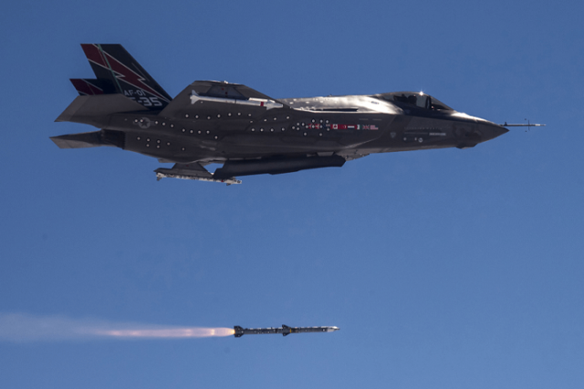 Norway to Buy AIM-120 Missiles for its F-35s as Part of NATO Integration