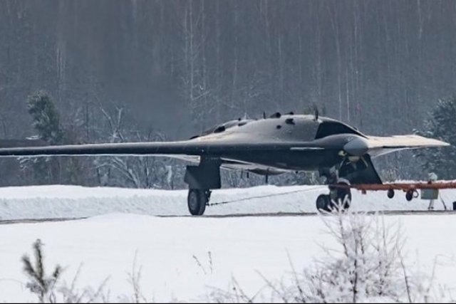 Russian Attack Drone's Weapons Trials in 2020