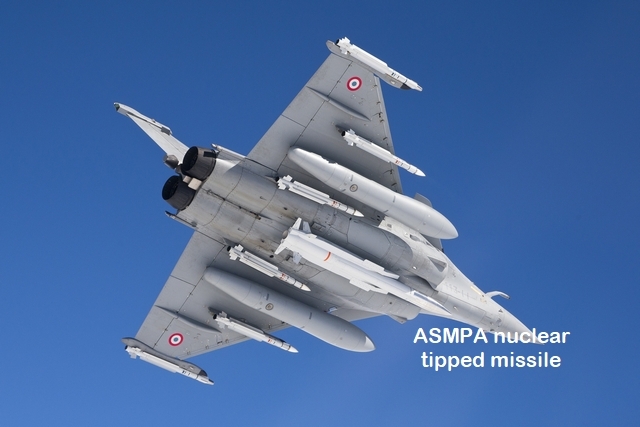 France Test-fires Strategic Nuclear Missile, ASMPA from Rafale Jet