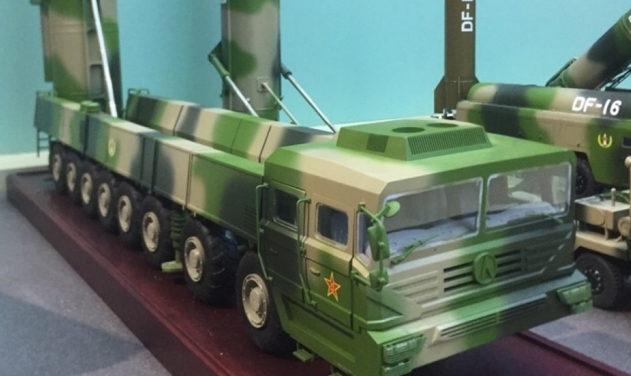 China Displays Dongfeng-31AG Intercontinental Ballistic Missile Model