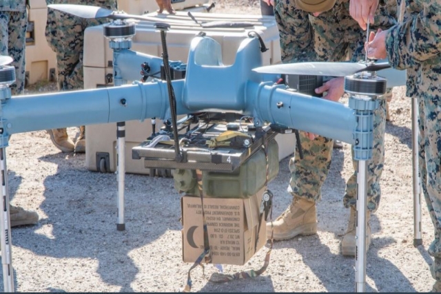 U.S. Marines' Resupply Drone Undergoes Field Assessment