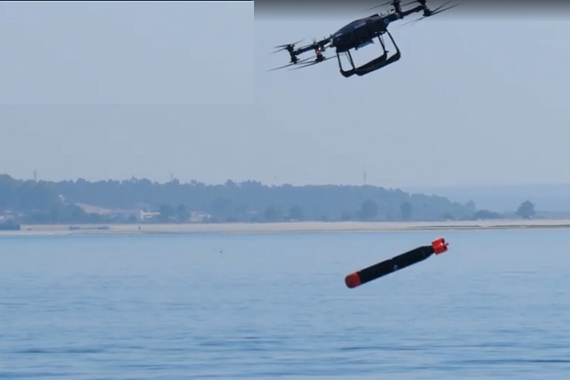 In a First, BAE Systems- Malloy Aeronautics Demo Release of Torpedo from Drone