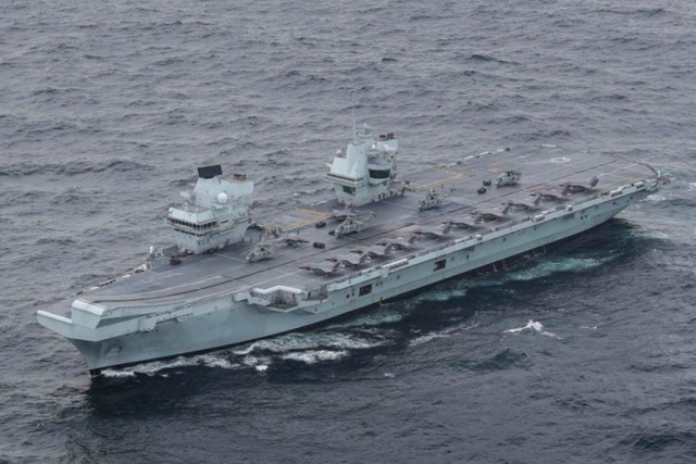 Britain Announces Record size and scope of Carrier Strike Group Deployment