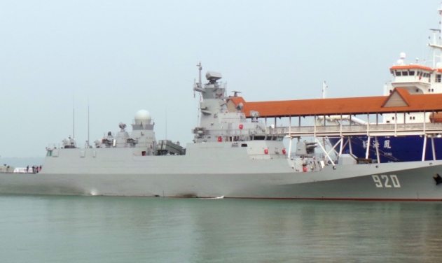Chinese C28A Corvette Tests Anti-ship Missiles