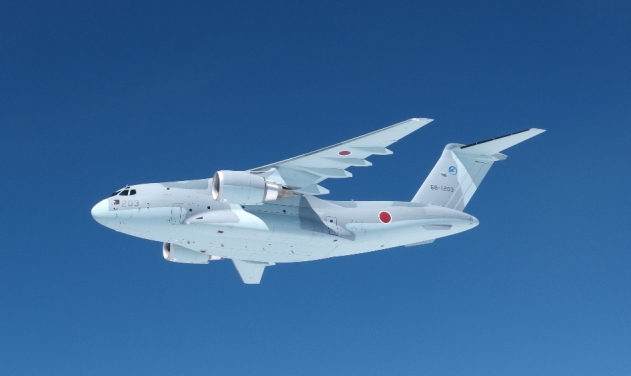 Japan's C-2 Transport Aircraft Makes International Debut At Dubai Airshow