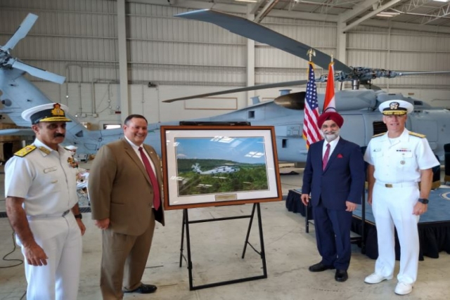 Indian Navy Receives First Two MH-60R Utility Helicopters