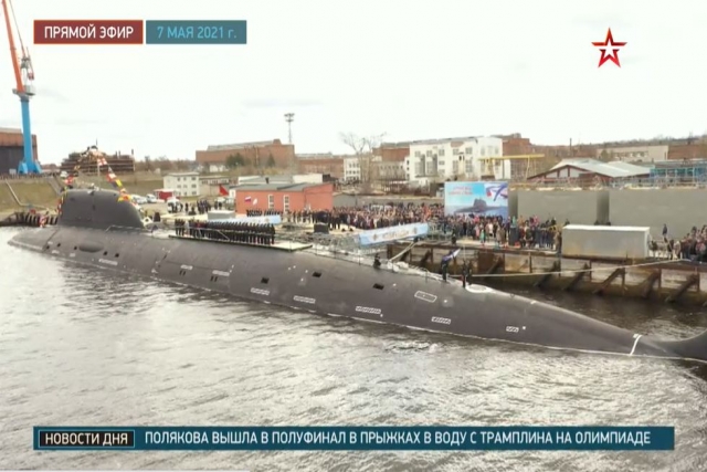 Russian Navy Received Two Nuclear, One Large Diesel Submarine in Late 2021
