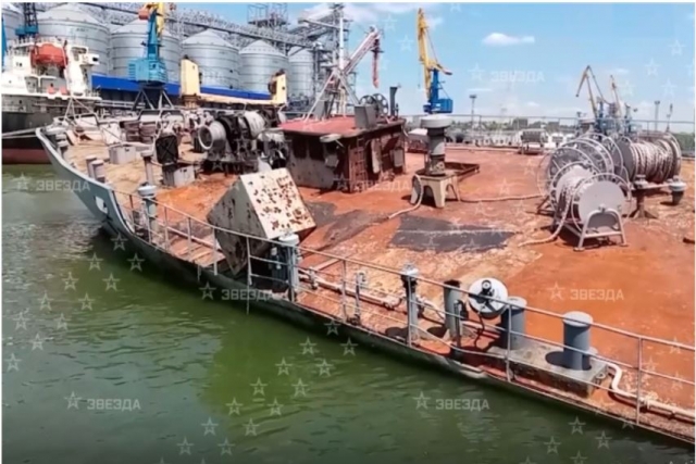 Ukraine Destroyed its Own Command Ship, 'Donbas' Claims Russia