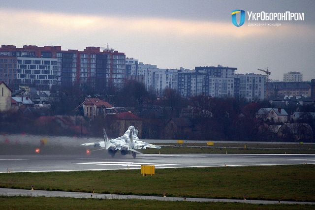 Ukraine Receives Modernized MiG-29 Jet