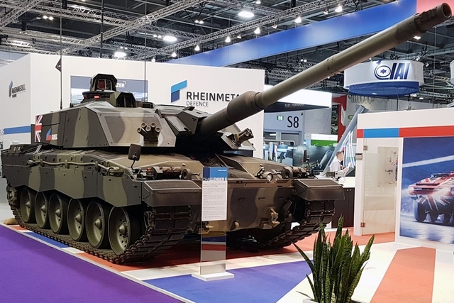 Rheinmetall Reveals Advanced Technology Demonstrator Tank with 130mm Turret