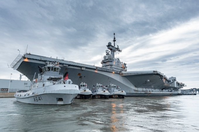 French Aircraft Carrier ‘Charles de Gaulle’ Sailors Test Positive for COVID-19 