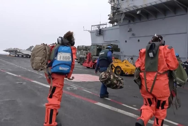 14-Day Quarantine for French Aircraft Carrier Group Crew
