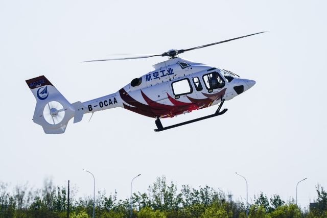 China's AC332 Multipurpose Helicopter completes First Flight