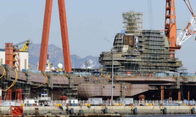 China To Launch First Home-made Aircraft Carrier  This Month