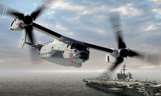 Bell Boeing Wins $366M to Deliver 3 CMV-22B Osprey Variants to US navy