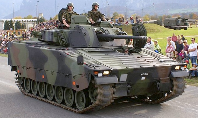 Estonia Receives First Batch of CV9035 Infantry Vehicles From Netherlands