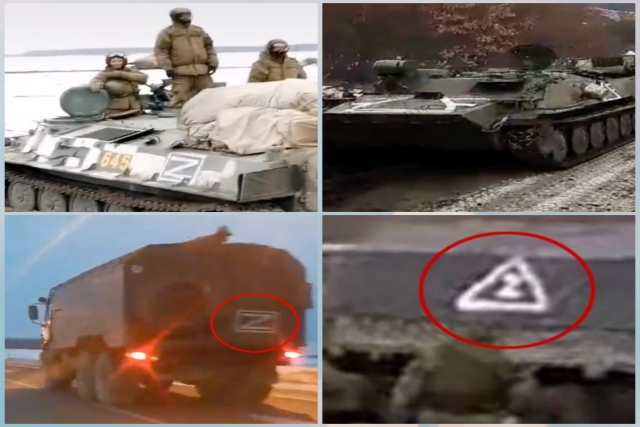 Russian Tanks Near Ukrainian Border Show ‘Combat’ Markings