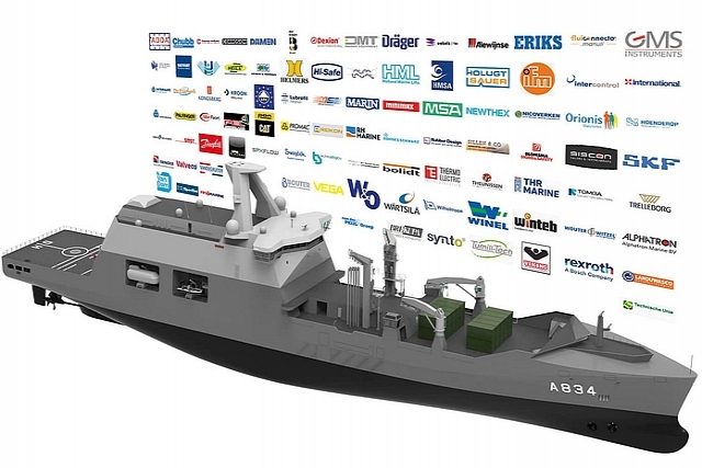 Damen to Build Supply Ship for Dutch Navy