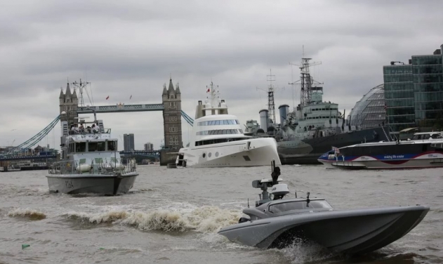 Uk Royal Navy Tests Unmanned 'Bladerunner' Speedboat 