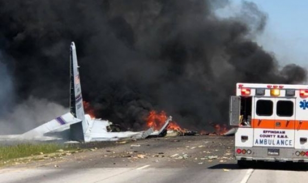 US National Guard C-130 Military Plane Crashes Killing 9 Puerto Rican Crew