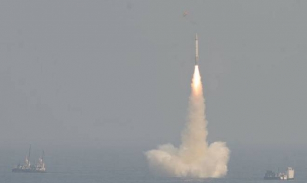 India Inducts First Home-grown Submarine Launched Ballistic Missile
