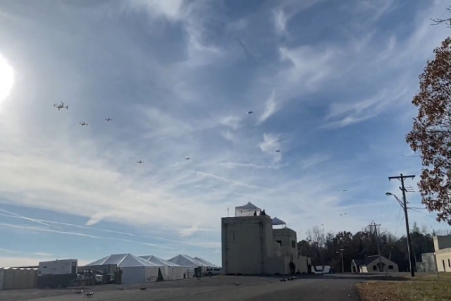 Raytheon Swarming Tech Enables One Person to Operate Over a Hundred Drones