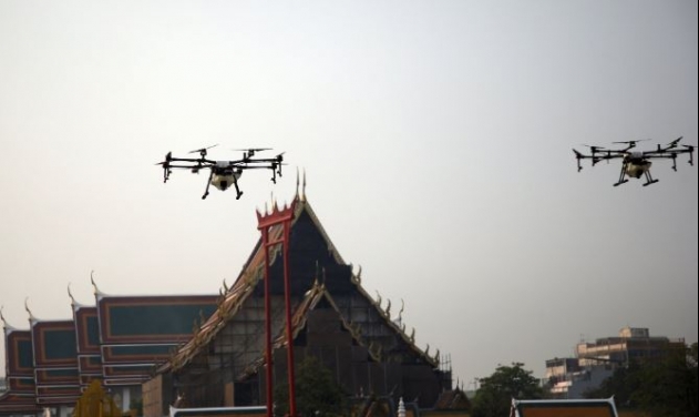 50 Drones Deployed in Bangkok To Fight Pollution