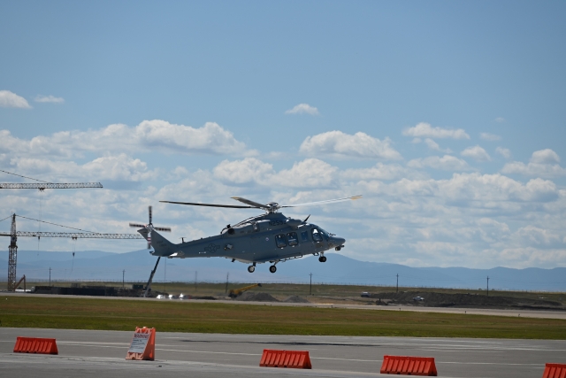 U.S.A.F. Receives First MH-139A Grey Wolf Production Aircraft 