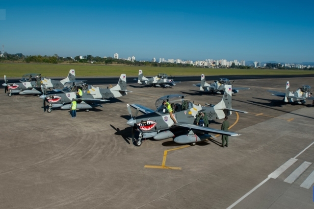 Philippines Air Force Receives Six Super Tucano Aircraft from Embraer