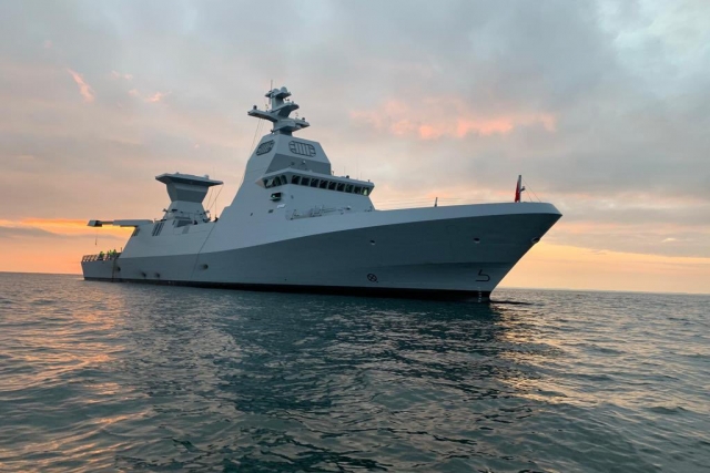 Israel Navy Receives German-Built Corvette