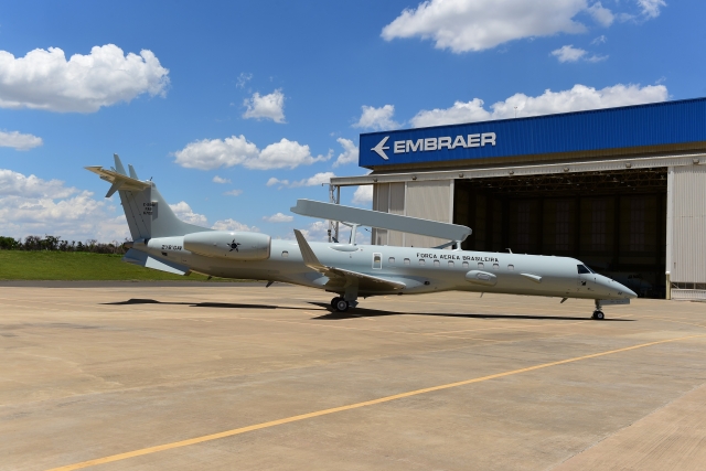 Brazil Receives First Modernized Embraer E-99 AEW&C Aircraft