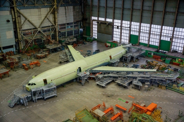 Russia's Il-96-400M Prototype Arrives for Final Assembly