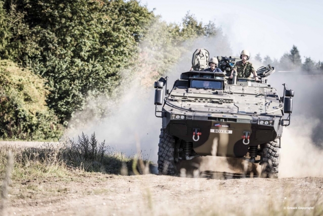 Rheinmetall BAE Systems Land Wins £860M Build Boxer Vehicles for Britain