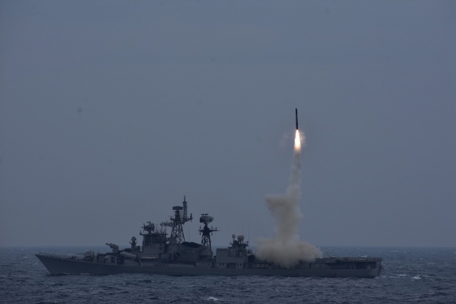 BrahMos Anti-Ship Missile Hits Target at Max Range