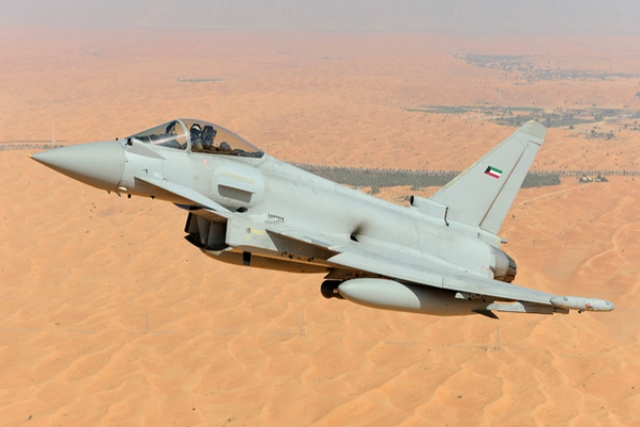 Kuwait to get First E-Scan AESA Radar-Equipped Eurofighter in 2020