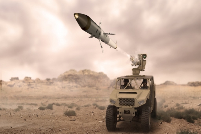 BAE Systems Test Fires Advanced Precision Kill Weapon from Ground Vehicle