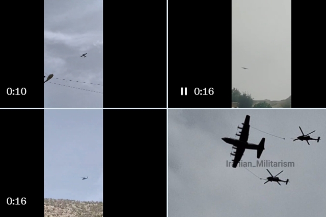 US F-15E fighter Jet Downed Over Iran, Rescue Helicopter Reportedly Hit