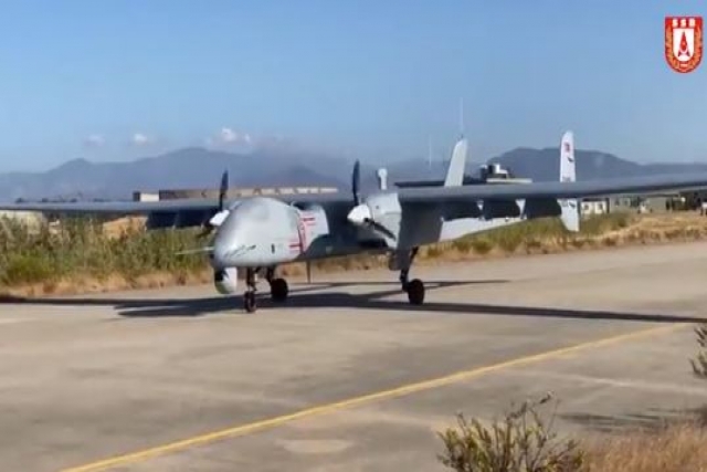 Turkish Navy Gets First Aksungur Drone
