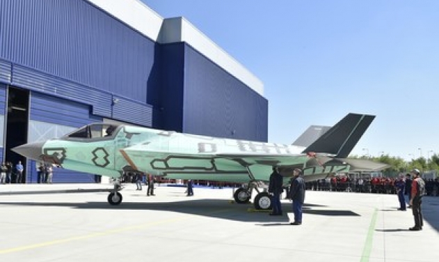 First STOVL F-35 Fighter Assembled Outside US Rolls Out From Italian Facility