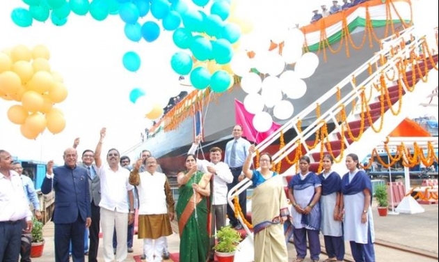 Goa Shipyard Builds Mauritius Coast Guard’s First Fast Patrol Vessel 