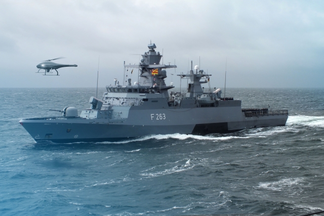ESG Delivers Sea Falcon UAVs for German Navy's K130 Corvettes