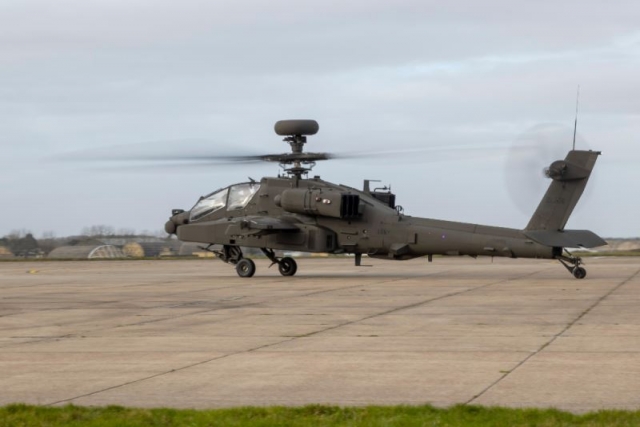 Boeing to Support British Apache AH-64E Helicopters for $348M