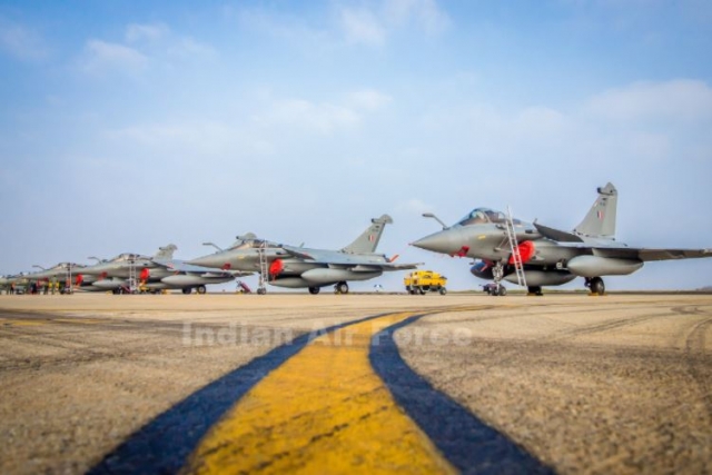 Fresh Batch of 3 Rafale Jets Land in India