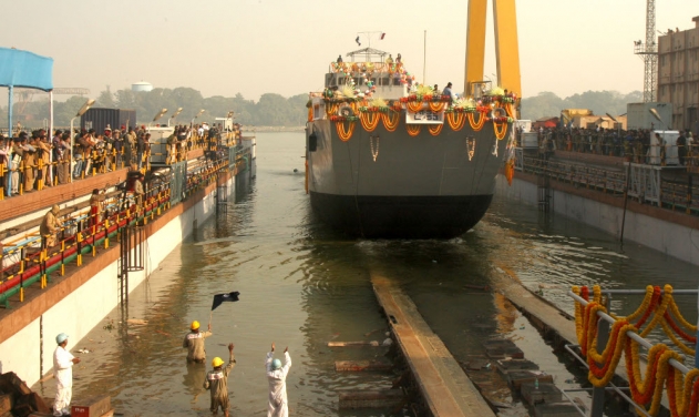 Indian DPSU GRSE Emerges Lowest Bidder to Build Four Vessels for Navy
