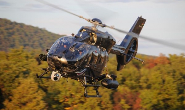Airbus Helicopters Tests Hforce Ballistic Weapon System Onboard H145M Light Helicopter